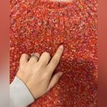 Free People pink stardust pullover sweater nwt large Photo 2