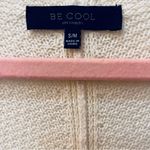 Be cool  Boutique cream off white cardigan sweater size small/medium Photo 1