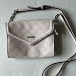 Nine West NWOT convertible crossbody clutch white pink Photo 0