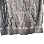 True Religion  acid washgray pullover top Kangaroo pocket 
loungewear streetwear Photo 2