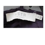 ASTR Women The Label Purple Lace Eyelet Midi Dress Size Small Photo 3