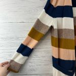 Madewell Kent Open Front Stripe Cardigan in Bangali Indigo Size XS Photo 4