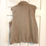 Croft & Barrow  Vest Size XL Cozy Fleece Knit Beige Soft Lightweight Year round Photo 1