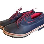 L.L. Bean rangeley two eye moc boots size 7 Blue Photo 0