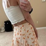 Butterfly Print Pleated Mini Skirt Multi Photo 3