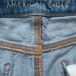 American Eagle  Distressed Denim Mom Skort size 8 Photo 6