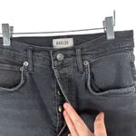 AGOLDE Riley High Rise Straight Crop Jeans Panoramic Charcoal Wash Womens 26 Photo 3