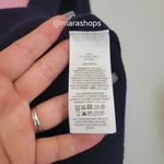 Boden Navy Chevron Cashmere Crew Neck Jumper Sweater Pink Photo 6