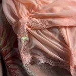 PINK - Victoria's Secret Victoria secret LG salmon pink v neck short teddy Photo 2