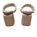 Dolce Vita Natie Woven Heeled Sandals Ivory White Size 10 Photo 5