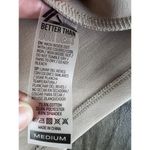 Alphalete NEW  Woman’s  ELMTS Short SLEEVE Crop - Tan ,Size Medium Photo 8