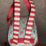 Lounge Fly 2022 Disney Parks Christmas Holiday Peppermint Candy Cane  Backpack Bag Photo 4