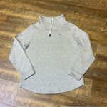 Vineyard Vines Womens Medium Gray Mock Cowl Neck Pullover Fleece Sweatshirt Photo 0