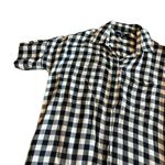 Madewell Buffalo Check Short Sleeve Dress Polo Casual Comfy Classic Size XS Photo 3