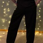 A New Day Professional Black Paper Bag Pants  Photo 1