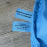 Clinique  Bubble Cosmetic Bag Pouch Blue Purple Pink Geometric Makeup Travel Photo 6