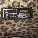 Dr. Martens 🤎🖤 Brown Lace Up Boots with Leopard Cuff size 8Us L .🤎🖤 Photo 11