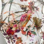 Aratta Lilia Embroidered Floral Embellished Button Photo 4