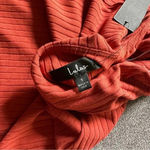 Lulus Lulu’s Got The Groove Ribbed Halter Mini Dress Small NWT Photo 4