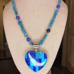 JAY KING Turquoise Lapis Mosaic Inlay Heart Pendant On Turquoise Lapis Necklace Photo 10