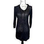 Balance Collection  black cover-up hoodie small‎ Photo 3