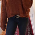 Forever 21 Orange Knit Sweater  Photo 0