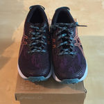 ASICS Fuji Lite 3 Trail Night Blue/Night Orange Running Shoes Size 8.5 Photo 0