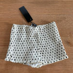 LIONESS  white polka dot shorts Photo 0