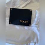 Emilio Pucci   Off White Jeans  Boot Size US 12 . UK 14 Bolo Brand Made In Italy Photo 5