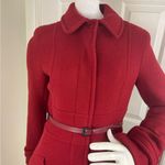 Max Mara  Red Wool Coat Photo 3