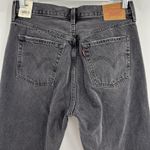 Levi's 501 Studded Straight Leg Jeans Womens Size 29x30 Glitter Bomb Black Denim Photo 6