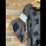 Voom by Joy Han paisley mini dress xs Black Photo 1