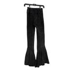 Earthbound Flower Child Black Flare Pants, Sz S Photo 3