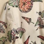 Methode Button Down Coat with Parasols ☂️ 6 White Photo 11