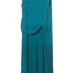 Anthropologie  Maeve Azores maxi teal tank dress size large. Photo 0