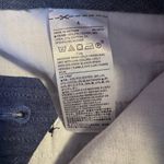 Banana Republic Avery Tie Waist Linen Blend Ankle Pant Blue Size 4 Photo 3