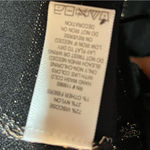 Quacker Factory Black Zip Hoodie Gold Anchor Rhinestone Nautical Jacket Size M Photo 4