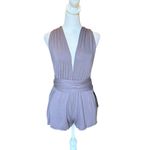 Lulus Any Way You Want Me Dusty Purple Convertible Romper Womens Small New Photo 5
