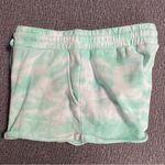 Ivory Ella  Mint Cloud Tie Dye Printed Shorts Photo 3