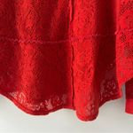 Free People Not Cold in This Top Orange Lace Women's long sleeve soft stretch XS Photo 9