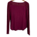 Hurley Burgundy Long Sleeve Knit Top Photo 1