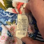 Free People NWOT Floral Tank Top - Blue and Pink Photo 3