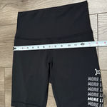 Lululemon Wunder Train High Rise Short 8" Black Orange Theory Logo Size 6 Photo 8