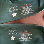 ASOS South Beach Seamless Shimmer Green Silver Leggings Sports Bra Activewear Se Photo 6