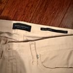 Banana Republic  Light Tan mid rise skinny jeans Photo 1