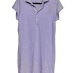 Polo RENWICK  DRESS LAVENDER /WHITE STRIPE WOMEN’S SIZE MEDIUM Photo 0
