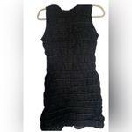DISSH Davina 100% linen Shirred Mini Dress 4 Black Photo 9