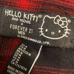 Forever 21 Hello Kitty and Friends x Red Button Down Flannel Long Sleeve Shirt Photo 8