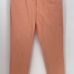 Eileen Fisher   Orange Size 14 Cotton Stretch Denim  Straight Leg Jeans‎ Bag—4 Photo 0