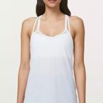 Lululemon White Shear Lightness Tank Photo 2